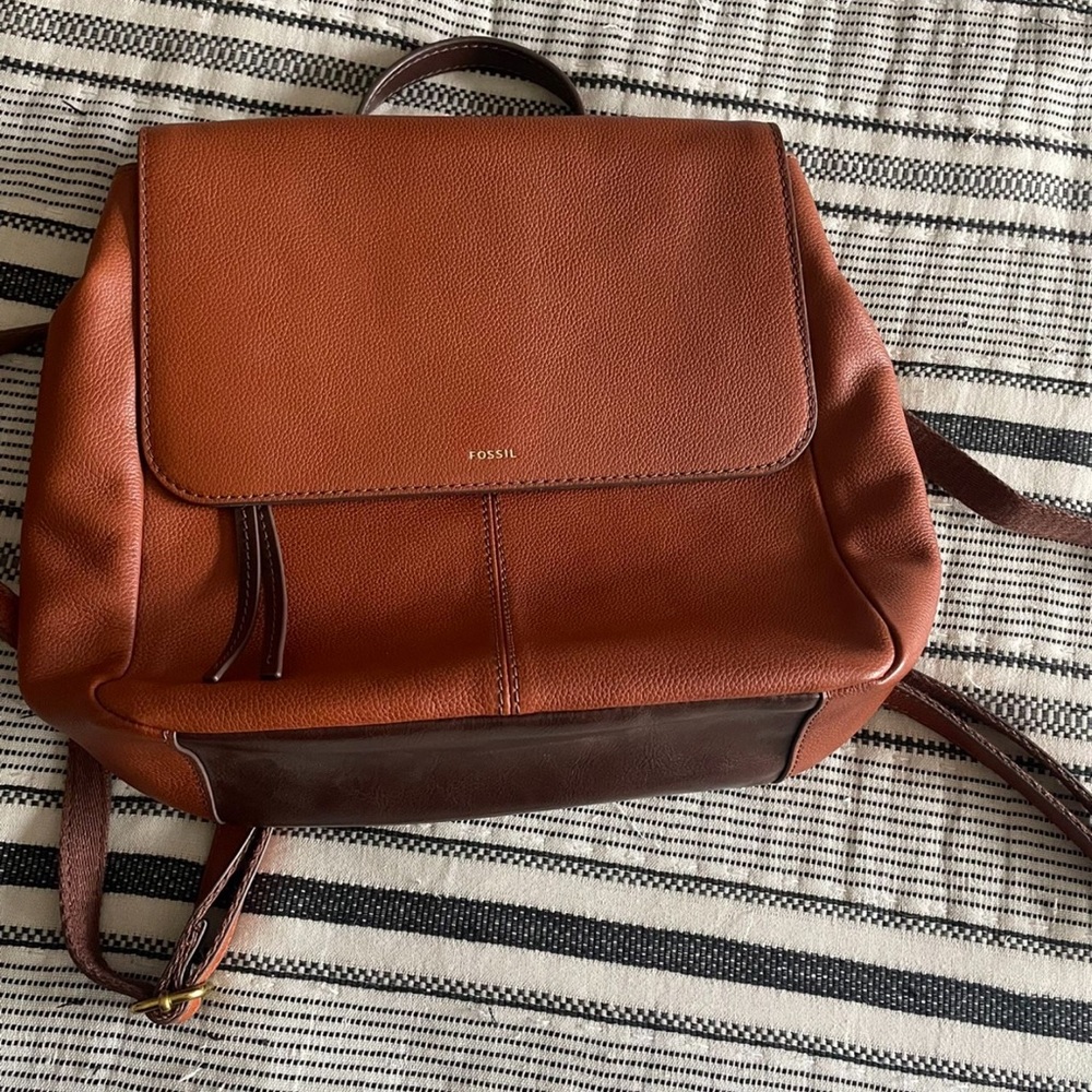 FOSSIL KARA LEATHER BACKPACK